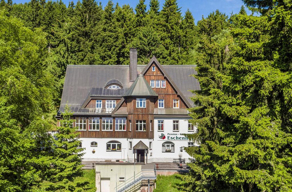 אוברוויזנטל Pension Und Gaststaette Naturbaude Eschenhof מראה חיצוני תמונה
